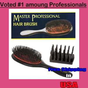 Master Professional Boar Bristle Hairbrush Better than Mason Pearson 