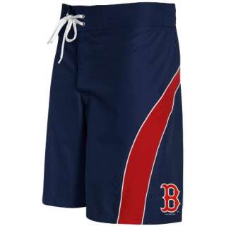 Boston Red Sox Navy Blue Red Color Block Boardshort   XXL 700291558364 