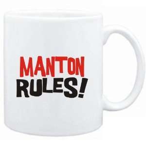  Mug White  Manton rules  Male Names