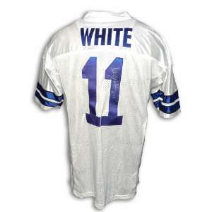  Danny White Autographed Dallas Cowboys White Throwback 