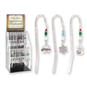    Silvertone Holiday Charms Bookmark w/ Display 