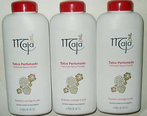 Maja Perfumed Talcum Powder Smoothes & Conditions your Skin  