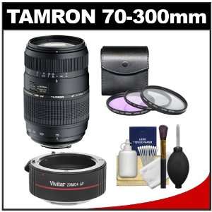  Tamron 70 300mm f/4 5.6 Di LD Macro 12 Zoom Lens with 3 