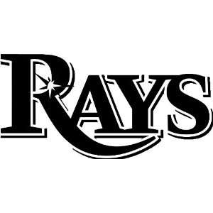  Tampa Bay Rays MLB Vinyl Decal Sticker / 8 x 4 