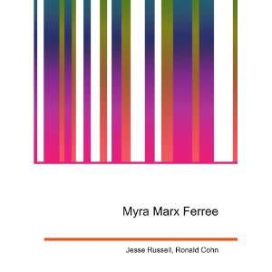  Myra Marx Ferree Ronald Cohn Jesse Russell Books