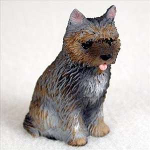    Cairn Terrier Miniature Dog Figurine   Brindle