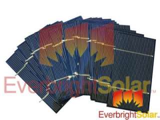 82 3x6 Short Tabbed Solar Cells for DIY Solar Panel w/Instruction 3 