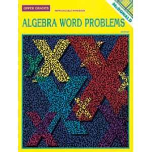   Pack MCDONALD PUBLISHING ALGEBRA WORD PROBLEMS GR 6 9 