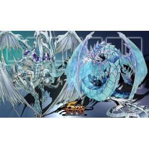  Yugioh STARDUST BRIONIC CYBER DRAGON Playmat Game Mat [Toy 