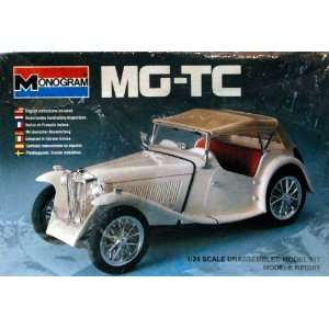  Monogram   MG TC British Sports Car   1/24 Scale Plastic 