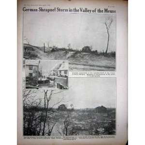  WW1 1916 British Soldier Anti Aircraft Gun Verdun Meuse 