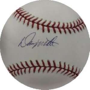  Danny McDevitt autographed Baseball