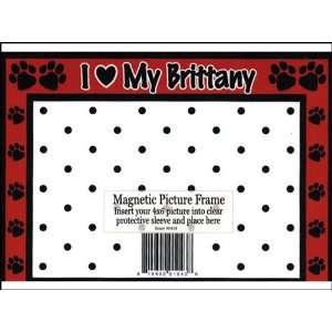Brittany Spaniel Red 3 N 1 Picture Frame