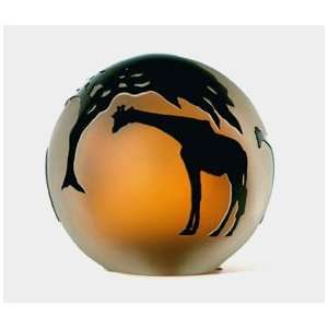  Correia Designer Art Glass, Paper Weight amber/black 