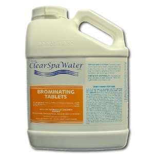  ClearSpaWater Brominating Tablets 5lb Patio, Lawn 