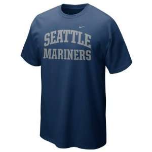  Seattle Mariners Navy Nike 2012 Arch T Shirt Sports 
