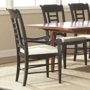  Broyhill   Modern Country Classics Dining Arm Chairs 
