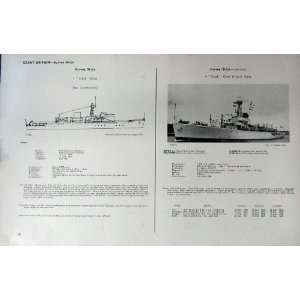   1953 54 Battle Survey Ships Truelove Pluto Cook Vidal