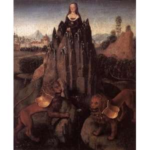   name Allegory with a Virgin, By Memling Hans