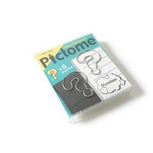    Star Pictome Paper Clip   Question Mark   Pack of 8