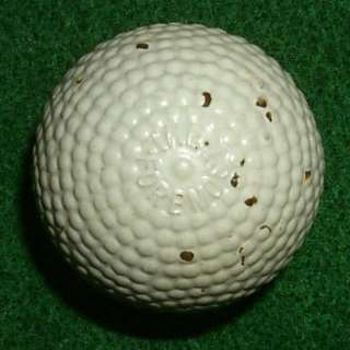 c1900 Unlisted/Vintage/Antique Bramble Gutty Core Spicer Deal Golf 
