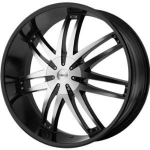 Helo HE868 24x9.5 Black Wheel / Rim 5x5 & 5x5.5 with a 15mm Offset and 