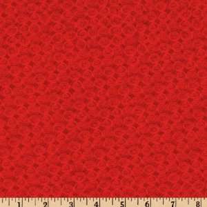  44 Wide Oakdale Sun Swirls Tonal Red Fabric By The Yard 