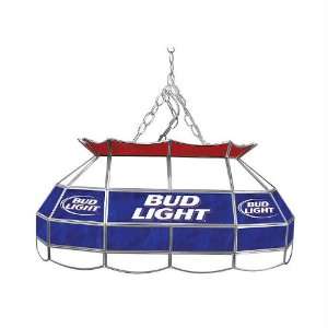  Bud Light 28 inch Stained Glass Pool Table Light