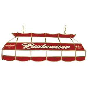  Trademark Budweiser 28 inch Stained Glass Pool Table Light 