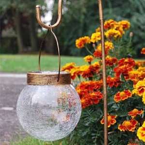  Solar powered orb lantern Patio, Lawn & Garden
