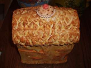 Loaf of Raisin Bread Cookie Jar  