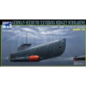  35053 1/35 German Seehund XXVIIB/B5 Midge Submarine Toys & Games
