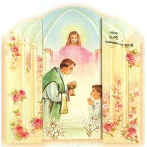  100 First Communion Invitations in English (Made in Italy 