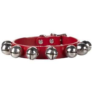  Auburn Jingle Bell Collar   Red   5/8X16
