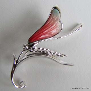 FJ00048 Dragonfly Franz Porcelain Jewelry plated pin jewelry  