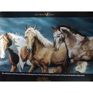  No More Night Mares (3 Horses) Poster Print   18 X 24 