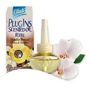  Glade PlugIns scented oil refill, vanilla breeze   21ml X 