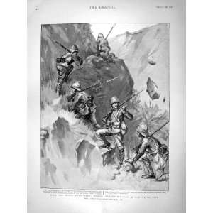  1898 Buner Expedition Tanga Pass Kent Regiment Watson 