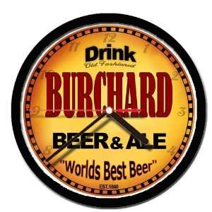  BURCHARD beer and ale cerveza wall clock 