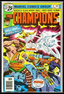 THE CHAMPIONS #6 Rampage vs Black Widow Iceman VF/NM  