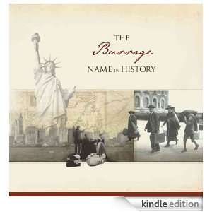 The Burrage Name in History Ancestry  Kindle Store