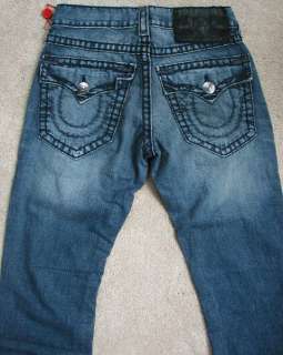 bidding on a brand new, 100% authentic True Religion mans Ricky super 