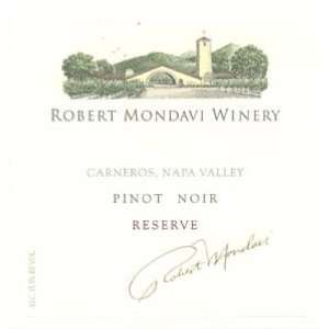  2007 Robert Mondavi Reserve Pinot Noir 750ml Grocery 