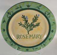 Certified International Jennifer Brinley Rosemary Plate  