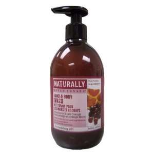   Soap Naturally Hand & Body Wash, Cranberry Moro Orange 12 oz Beauty