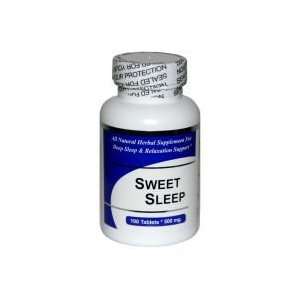   Sleep (100 Tablets)   Concentrated Herbal Blend   Dietary Supplement