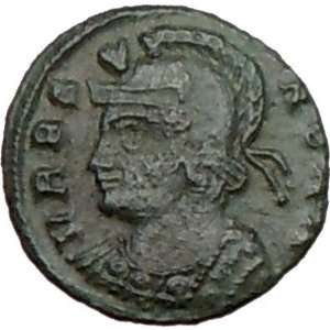  Constantine I dGreat Ancient Roman Coin ROMULUS REMUS WOLF 