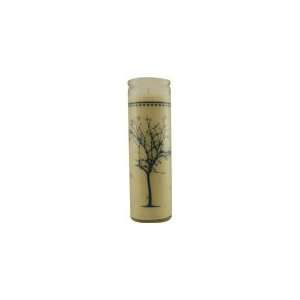 Hall SNOW SOY & BEESWAX CANDLE LARGE PRINTED GLASS. BURNS APPROX 