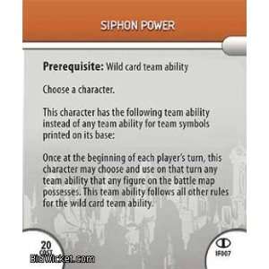  Siphon Power (Hero Clix   Icons   Siphon Power #IF007 Mint 