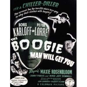  The Boogie Man Will Get You Movie Poster (27 x 40 Inches 